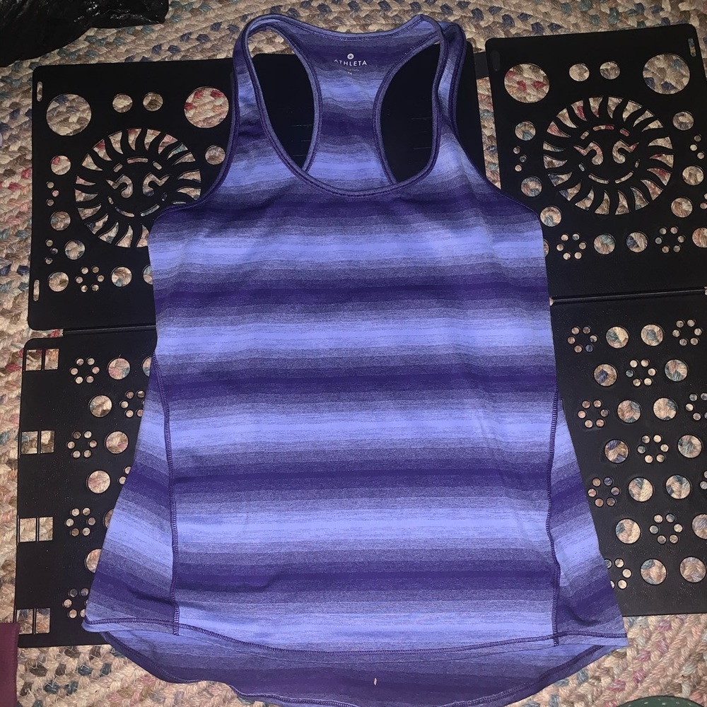 Razor back workout top